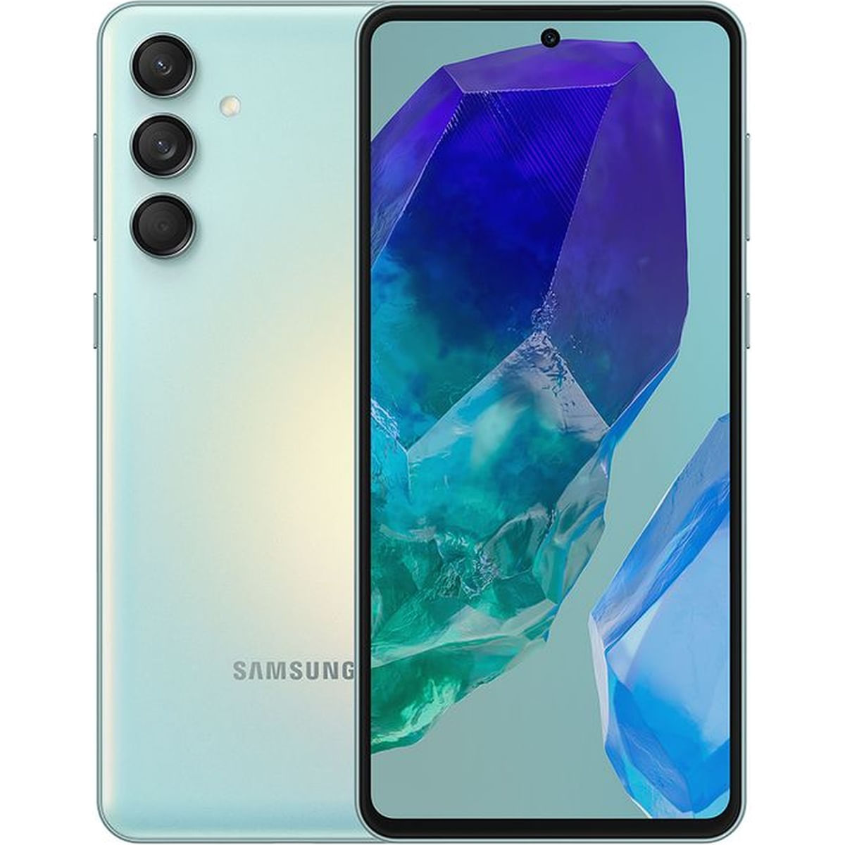 Samsung Galaxy M55 256 GB Azul Claro - Excelente