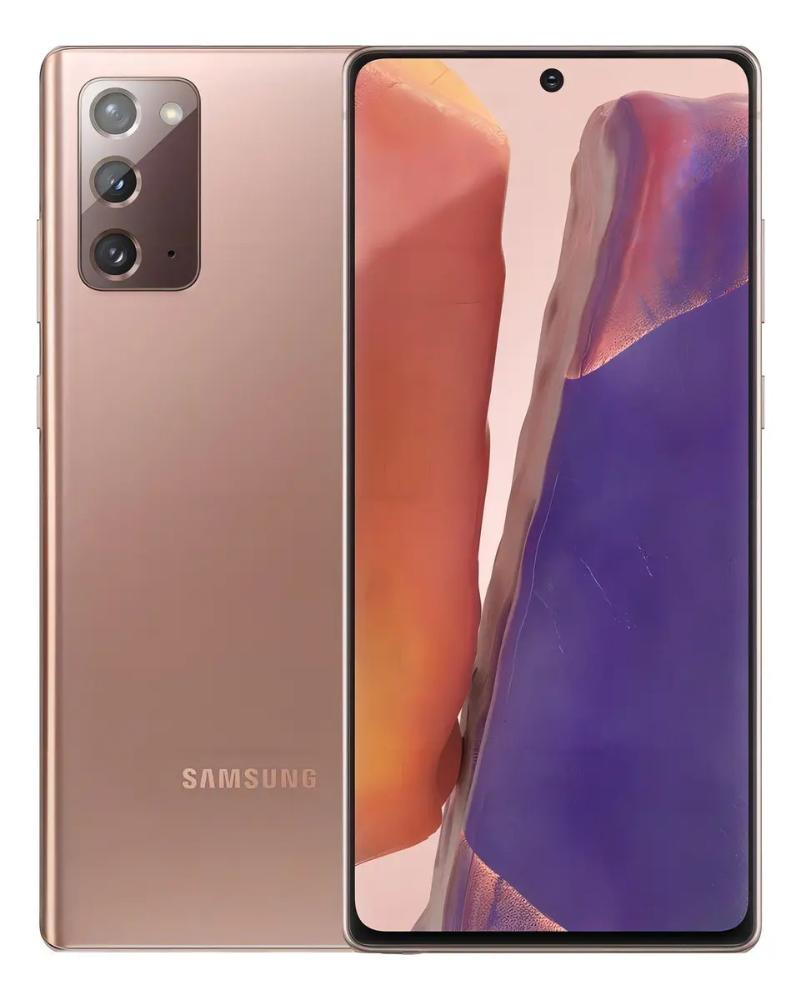 Seminovo: Galaxy Note 20 256GB Mystic Bronze - Bom
