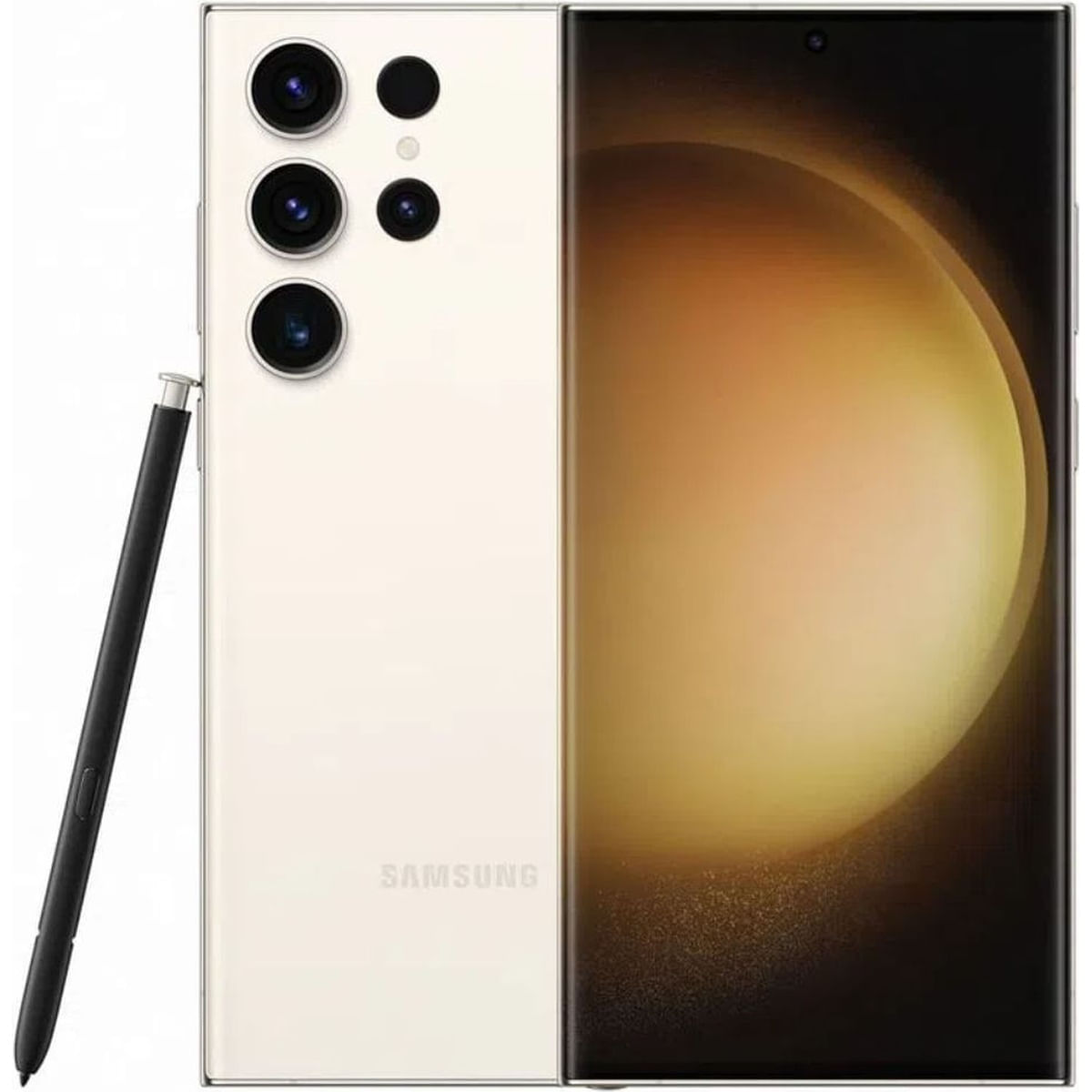Samsung Galaxy S23 Ultra 256 GB Creme - Muito Bom