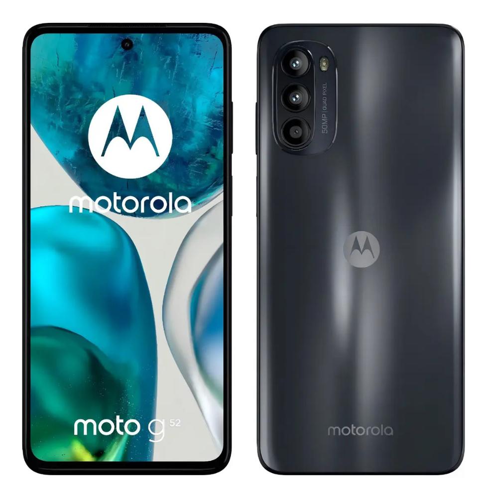 Moto G52 128GB Preto - Outlet