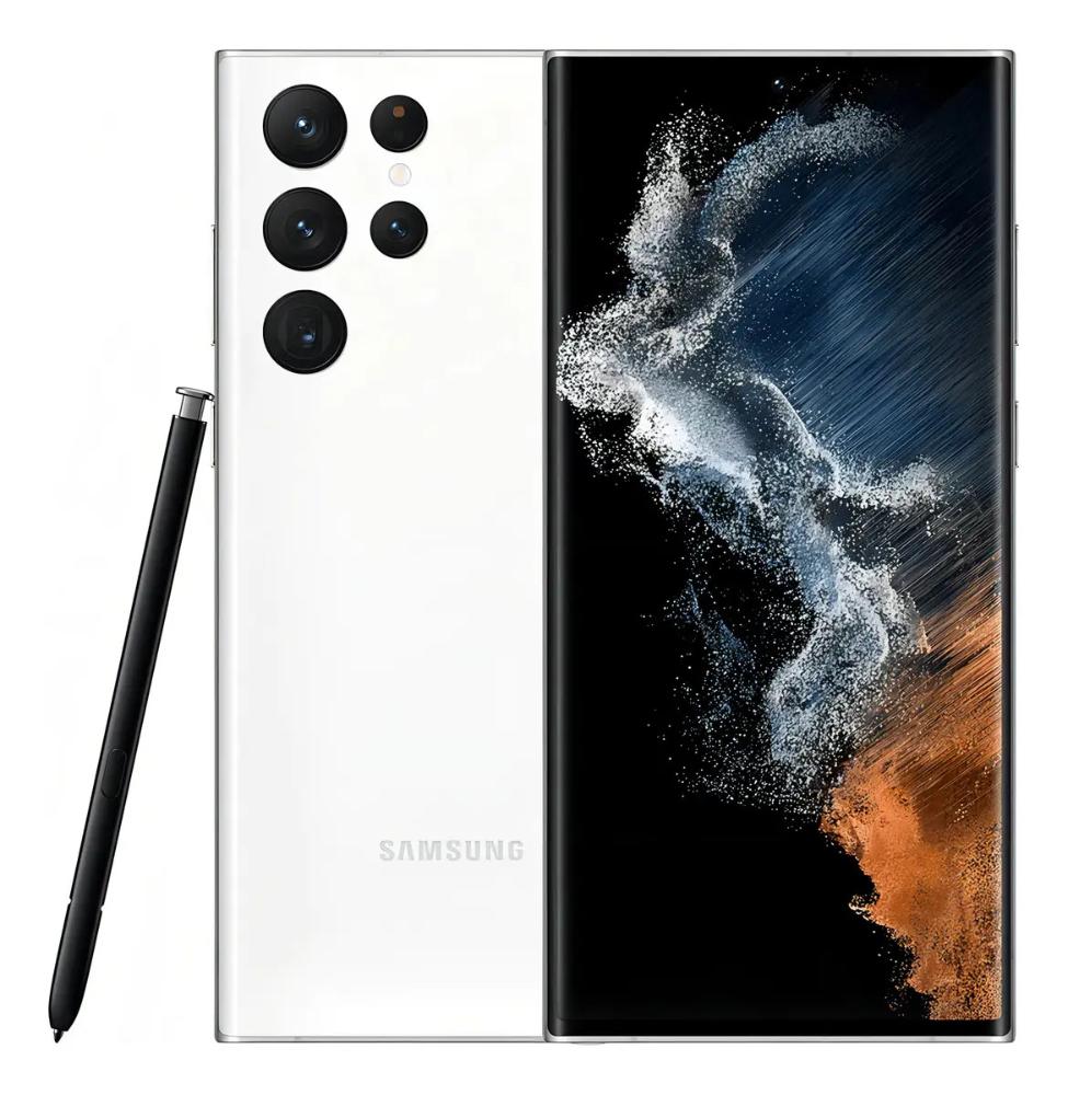 Seminovo: Galaxy S22 Ultra 5G 512GB Branco - Muito Bom